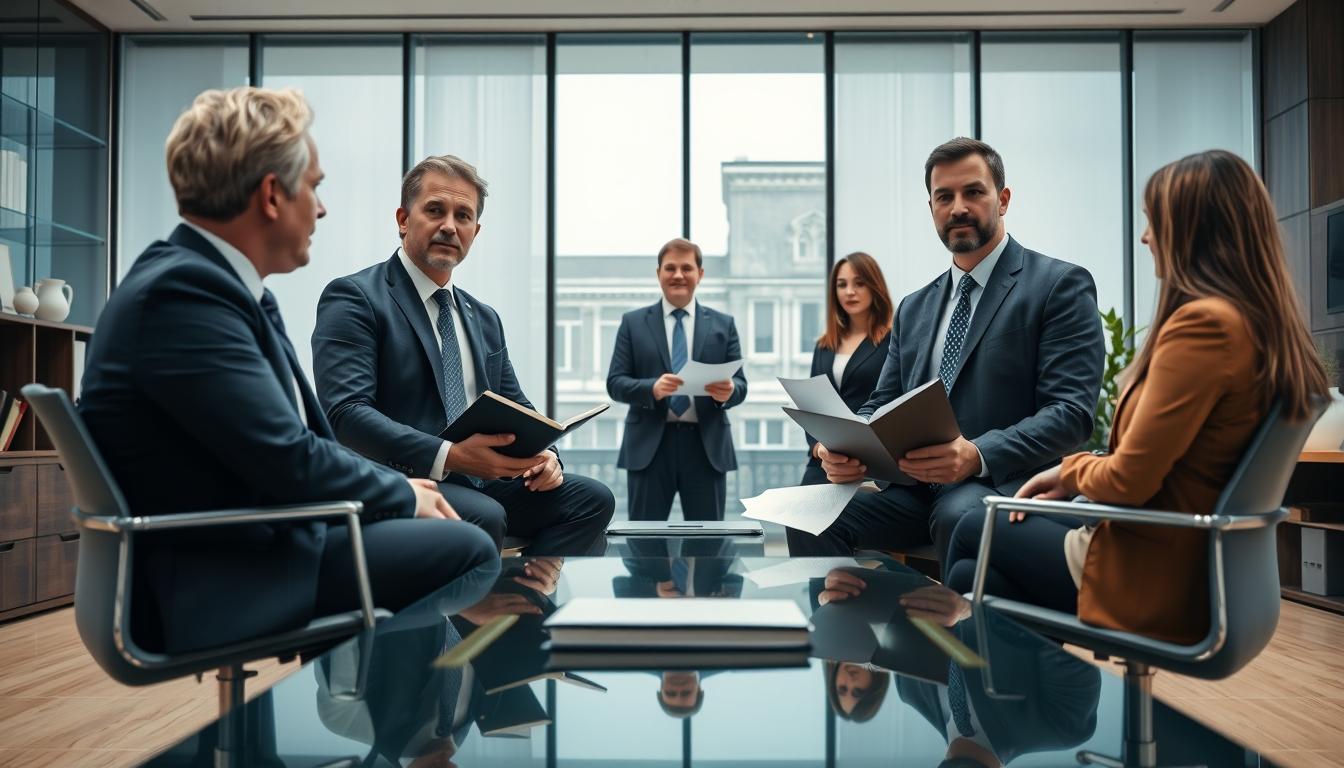 Senior legal support team